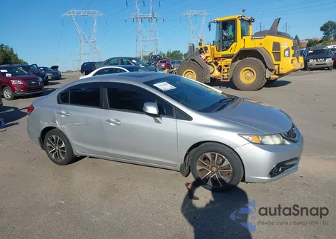 2013 Honda Civic Ex-L z USA, uszkodzony, nr VIN 19XFB2F96DE206359
